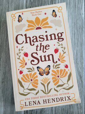 CHASING THE SUN BY LENA HENDRIX SIGNED AUTOGRAPHED TRADE PAPERBACK BOOK ONE